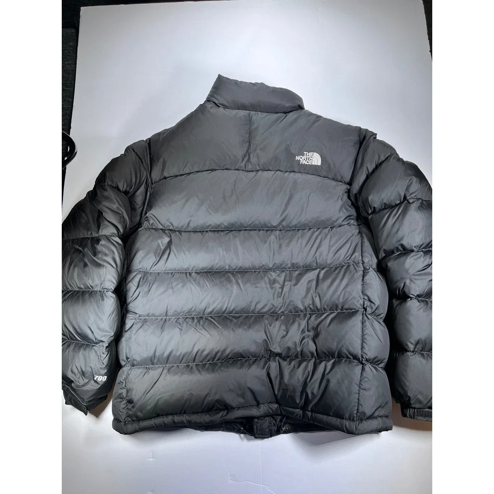 The North Face Nuptse 700 Puffer Jacket Mens Large Black Down Insulated Ripstop